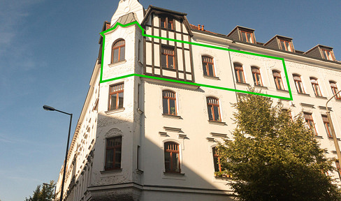 Weitblick über Gohlis – stilvolle Jugendstilwohnung mit Charme