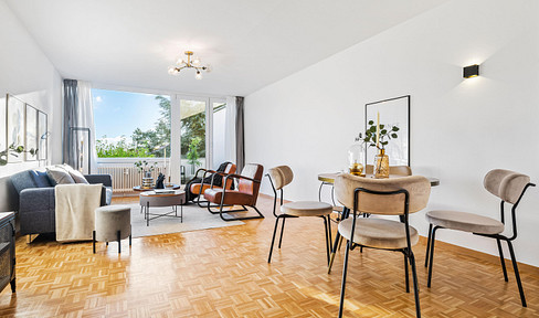 Renovated 2-room apartment - Freiburg-Mosswald - No realtor fees.
