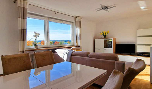 4-room apartment in the "D" program, featuring 2 balconies and a private garage.
