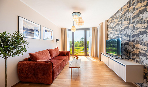Exclusive first occupancy with views of the Elbe River, in Dresden's prime location.