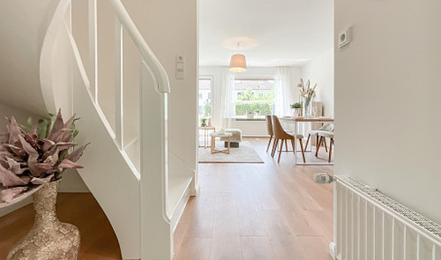 Terraced house with a garden and a converted attic – ideal for families.