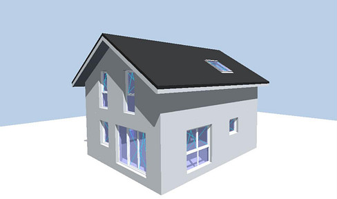 House shell, new construction with building permit, option for rent-to-own.