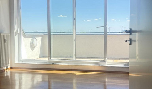 Galeriewohnung zum Wohlfühlen mit schöner Aussicht. Licht. Weite. Natur.