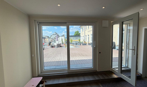 Erstbezug! Neue 2-Zimmer Wohnung in Rüdesheim mit Einbauküche & Terrasse