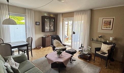Feel at home on the ground floor – 2-room apartment in Ibbenbüren with a terrace.