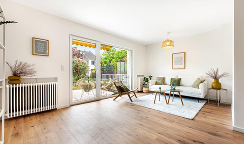 Newly renovated family home with 5 rooms and a garden, located in Bremen-Vegesack.