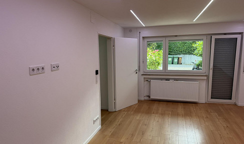 Newly renovated 3-room apartment with a terrace in Stuttgart-Möhringen.
