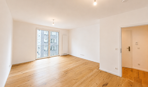 Completely modernized 2-room apartment with a balcony, elevator, and storage room in the heart of Düsseldorf!