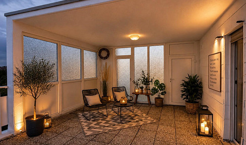 Provisionsfrei: Exklusives Penthouse mit XXL-Dachterrasse und Loggia
