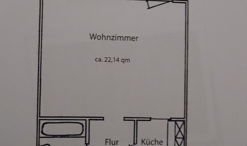 Helle, gut geschnittene 1-Zi. Wohnung in Bramfeld, ab sofort verfügbar
