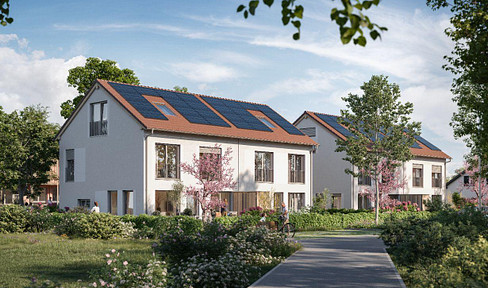 Family duplex house near Munich.