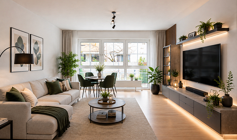 Attraktive 3-Zimmer-Wohnung mit großer Terrasse
