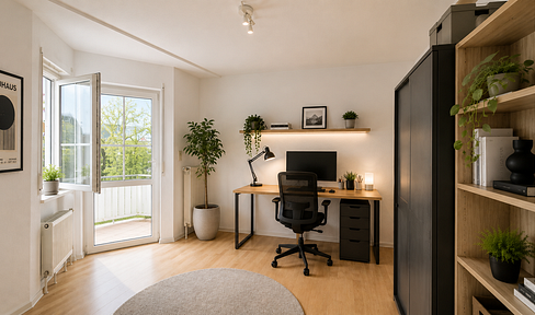 Attractive 3-room apartment with a large terrace.