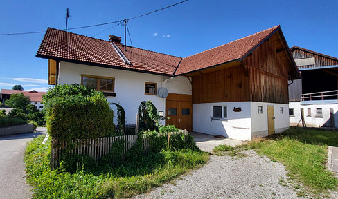 Glück im Allgäu: schickes Einfamilienhaus in ruhiger Lage inklusive Werkstatt