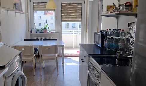 Cozy 2-room apartment in the city center of Karlsruhe.