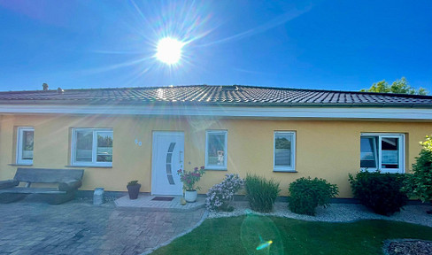 Modern single-family house with panoramic views, located between Rostock and the Baltic Sea.