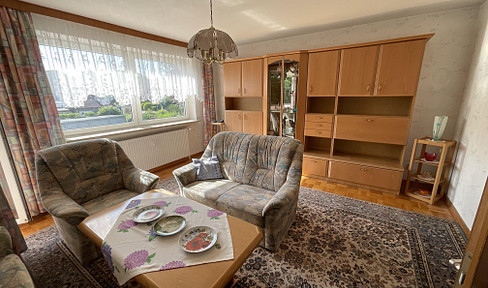 Bright 2-room apartment with a balcony and garage, located in a quiet area of Nortorf.