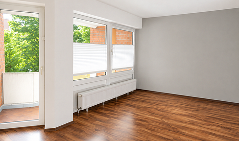 Well-proportioned 2-room apartment with a parking space in an underground garage and a balcony, located in Hannover-Davenstedt.