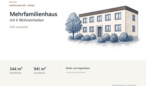 Mehrfamilienhaus vollvermietet in guter Lage in Lemgo