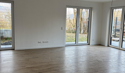 First occupancy: Bright terraced house with garden and terrace – 4 rooms – New construction.