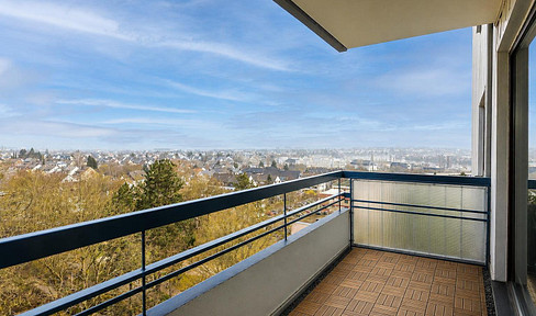 Gepflegte 3-Zimmer-Wohnung mit Balkon, Aufzug und Tiefgarage in Koblenz-Metternich – provisionsfrei