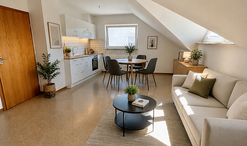 Helle 2-Zimmer-DG-Wohnung in 66540 Neunkirchen – Perfekt für Berufstätige