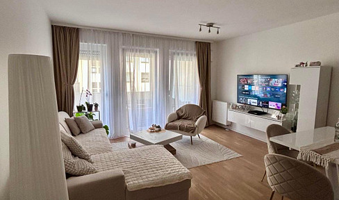 Moderne 2-Zimmer-Neubauwohnung mit hochwertiger EBK - Stilvoll wohnen in bester und ruhiger Lage