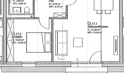 Erstbezug: Moderne Obergeschosswohnung mit Balkon sowie energieeffizientem Wohnkomfort