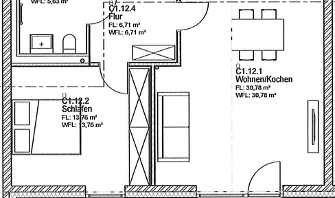 Erstbezug: Moderne Obergeschosswohnung mit Balkon sowie energieeffizientem Wohnkomfort