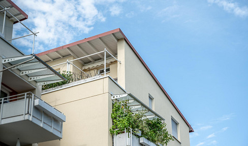 **Wohnen ganz oben** Penthouse mit spektakulärer Dachterrasse