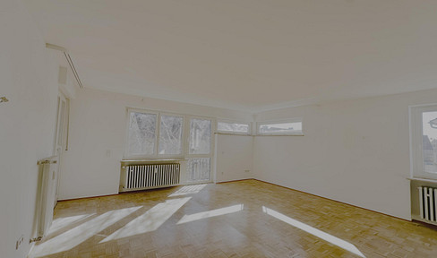 Bright 4-room apartment on the 1st floor with a balcony, located in Gerbrunn.
