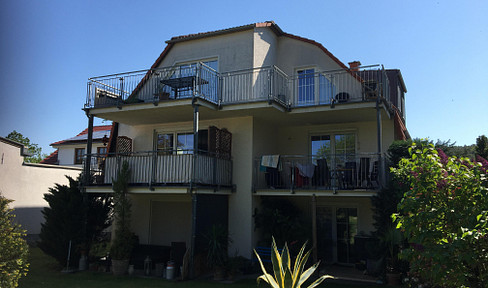 Traumwohnung am Schwielowsee – 3-Zimmer-Wohnung mit großem Balkon, Garten & Wärmepumpe in Ferch