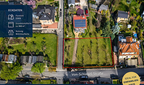840 m² Baugrundstück in Zwickau – ruhige Wohnlage mit guter Anbindung
