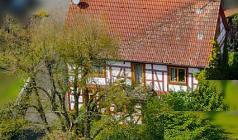 170 m2 Fachwerk Haus mit Garten und Balkon in Stadtteil von Brachttal