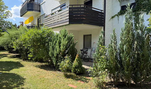 Ruhige Erdgeschosswohnung mit Terrasse & Garage - zentrumsnah