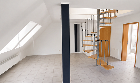 3-Zimmer-Dachgeschosswohnung mit Balkon & Stellplatz