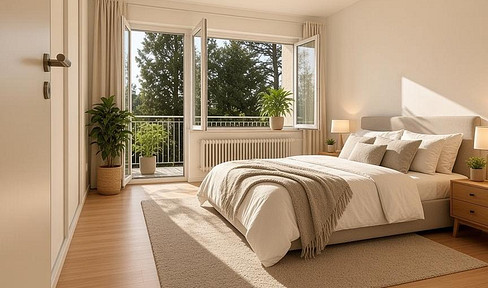 *** 3 Zimmer Wohnung mit ruhiger Terrasse in Bogenhausen Denning 2.OG ***