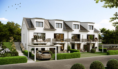 Exclusive new-build terraced house (first occupancy) with fitted kitchen / Goldberg / No agency fees.