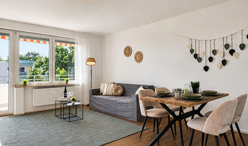 No agency fees: Newly renovated 4-room apartment with a large balcony and 2 parking spaces.