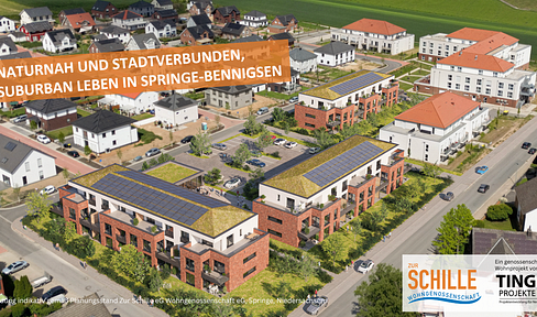 Suburban und naturnah: 3-Zi.-Whg in Bennigsen – Private Wohngenossenschaft Zur Schille eG