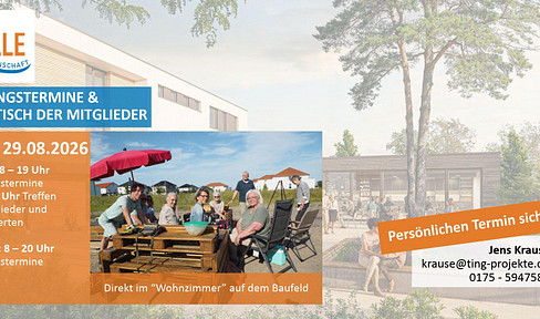 Suburban and close to nature: 2-bedroom apartment in Bennigsen – Private housing cooperative "Zur Schille eG".