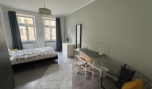 Möbliertes 20 m² Zimmer in zentraler 4er-Frauen-WG – Nürnberg Südstadt, all-inclusive