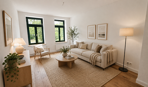 *Erstbezug nach Modernisierung: 2-R Altbau-Wohnung in Leipzig Stötteritz | Provisionsfrei*