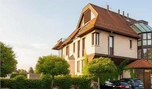 Spacious attic apartment in the center of Herrenberg.