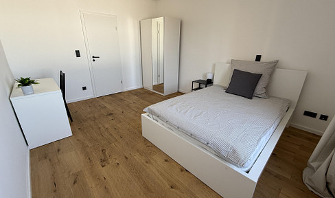 WG-Zimmer (Frisch renoviert) mit Balkon, Top-Ausstattung & Gemeinschafts-Lounge