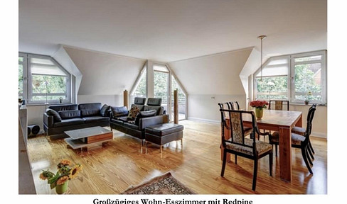 Erstvermietung nach Eigennutzung – exklusive Maisonette mit Penthouse-Flair in bester Villenlage