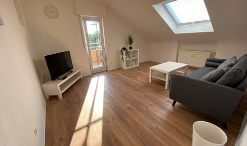 Möbliertes 3-Zimmer-Apartment mit Balkon und Charm