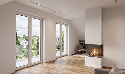 Exclusive, brand-new 2-room apartment with air conditioning, fitted kitchen, and balcony, located in Berlin-Spandau.
