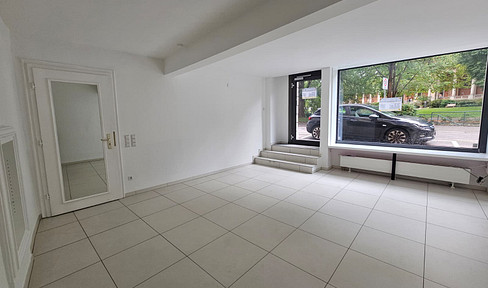 Zentrale, helle 33 m² Gewerbeeinheit –  Ihr Büro, Geschäft, Studio, Showroom oder Lager