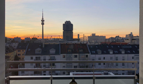 Über den Dächern von München: stylische 2-Zi-Whg.